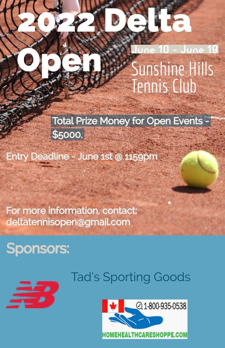 2022 Delta Open Tennis British Columbia